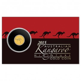 0,5 g Gold Australischer Känguru "Mini Roo" 2019 BU im Blister