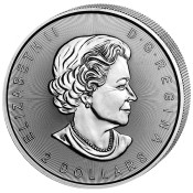 heulende Wölfe Canada  2015 3/4 oz Unze Silber Silbermünze