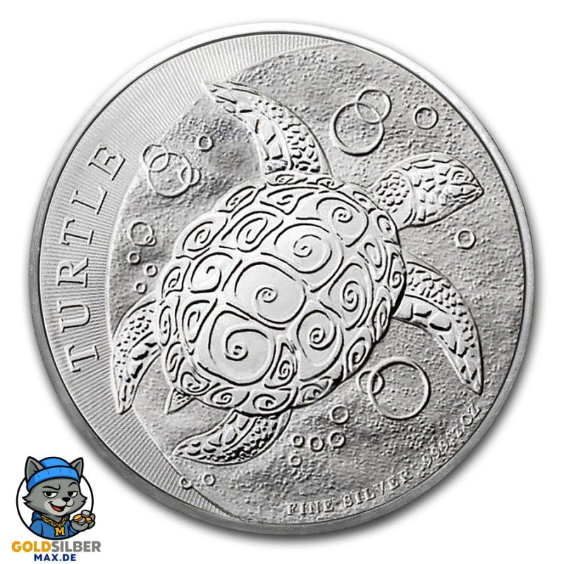1 Unzen Niue Fiji Taku Turtle  2016