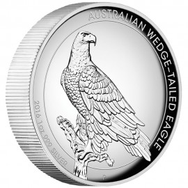 1 Unze Silbermünze Wedge-Tailed Eagle High Relief 2016