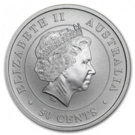 1/2 Unze Silbermünze Tigerhai Tiger Shark 2016