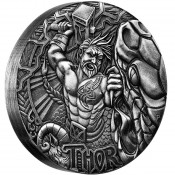 2 Unzen Silber  Odin North Thor PP