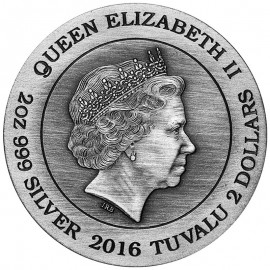 2 Unzen Silber Silbemünze  Thor North Gods Perth Mint