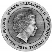 2 Unzen Silber Silbemünze  Thor North Gods Perth Mint