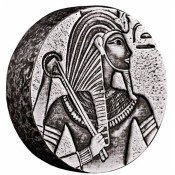 5 Unzen Silber Tschad King Tut 2016 Ägyptische Relikien