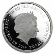 1 Unze Silber Green Turtle 2014