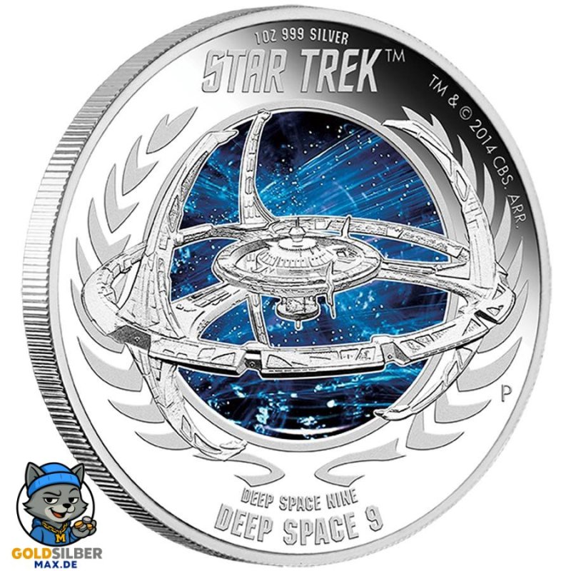 1 Unze Silber Deep Space Nine