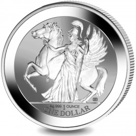1 Unze Silber Pegasus 2017  British Virgin Islands