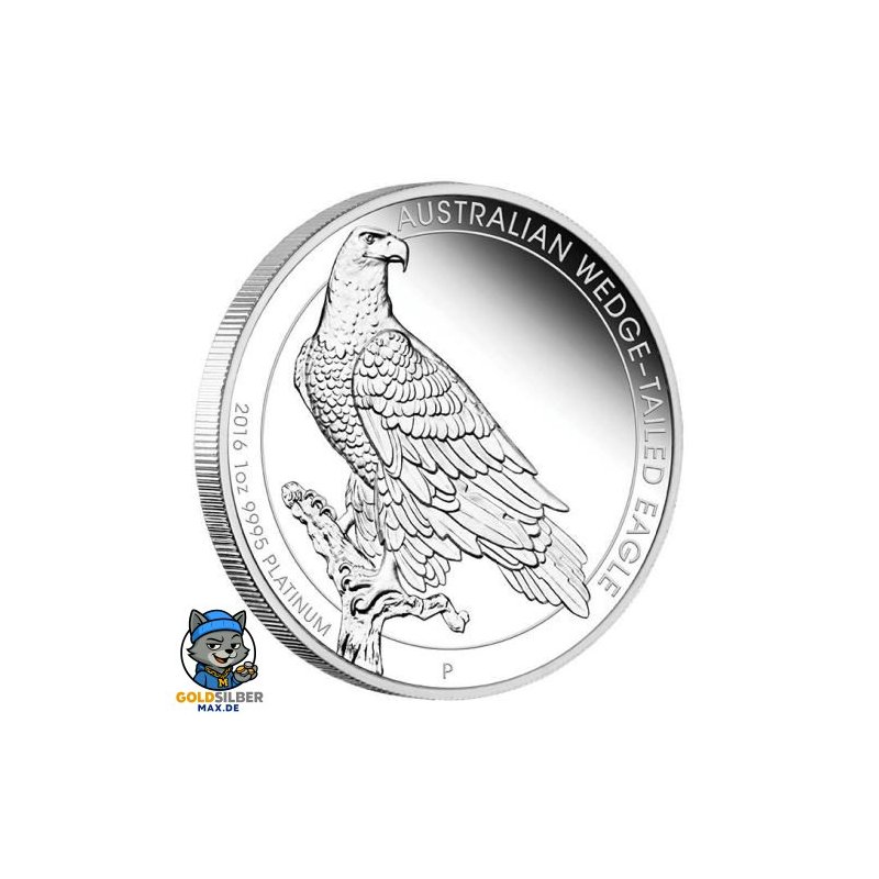 1 Unze Platin Wedge Tailed Eagle Perth Mint PP
