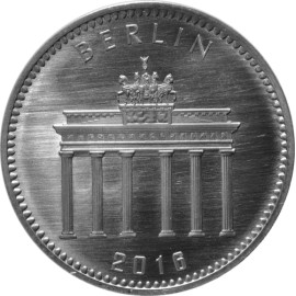 1/8 Unze Silber Panda Berliner Münze 2016