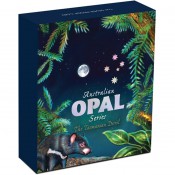 1 Unze Silber Opal Serie Tasmanischer Teufel