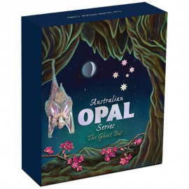 1 Unze Silber Opal Serie Fledermaus