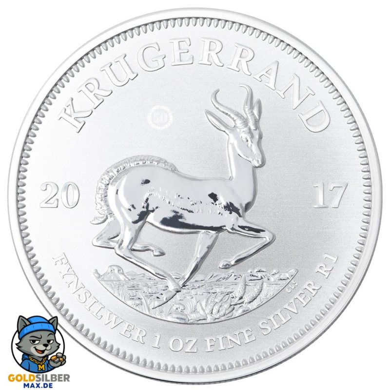1 Unze Gold Krügerrand 2017  Jübiläum 50 Jahre