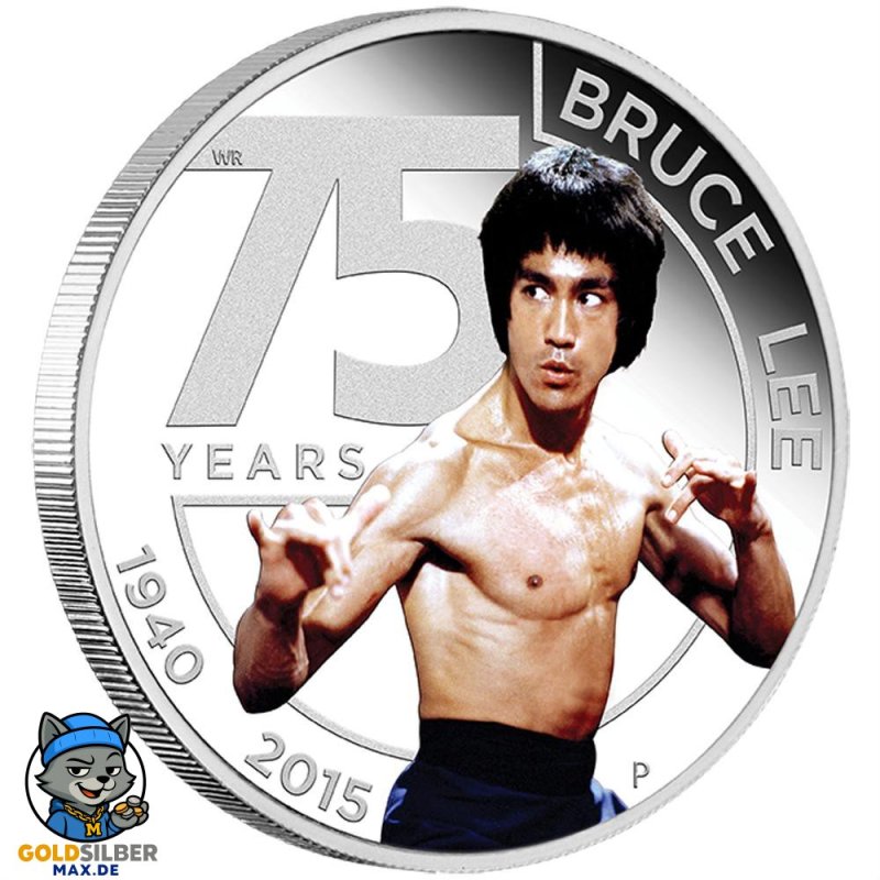 1 Unze Silbe Bruce Lee