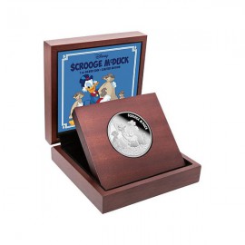 2 Unzen Silber Disney Dagobert Duck Nieu