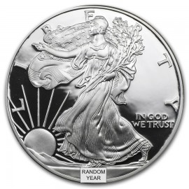 1 Unze oz Silber American Eagle PP Proof 