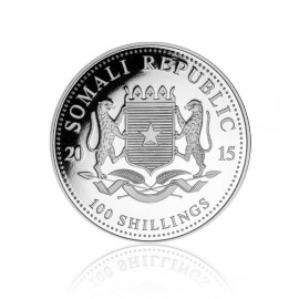 1 Unze Silber Silbermünze Somalia Elefant