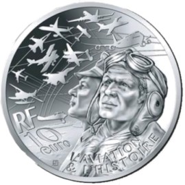 10 Euro Silber AviationHistory Spirit of St. Loius 2017 PP Box