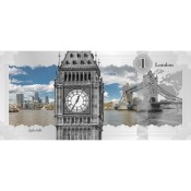  1$ 2017 Cook Islands - Skyline Dollar - London  5 g Silber