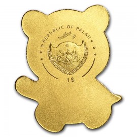 0,5 g Gold  Palau Turtle Panda