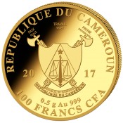 0,5 g Gramm Gold Big Five Leopard 2017 PP ARTIKEL