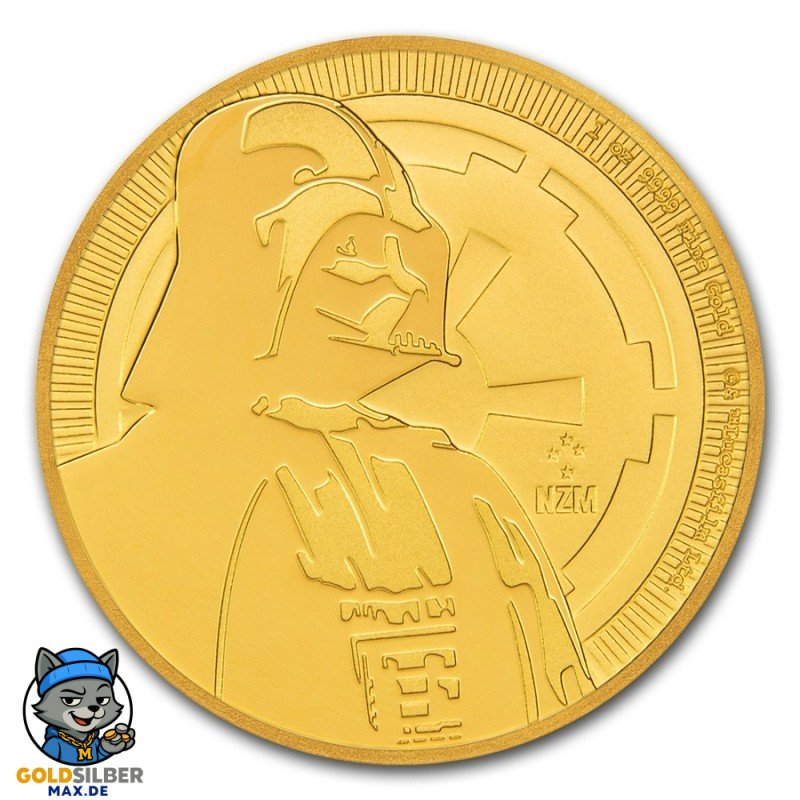 1 Unze Gold Darth Vader Niue 2017