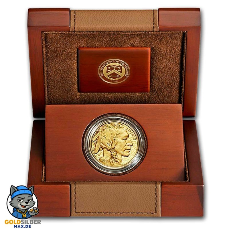 1 Unze Gold American Buffalo 2017 PP