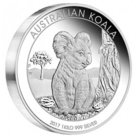 1 Kilo 1kg Silber Silbermünze Koala 2016 Perth Mint PP Polierte Platte