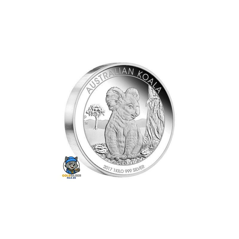 1 Kilo 1kg Silber Silbermünze Koala 2016 Perth Mint PP Polierte Platte