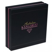 2 Unzen Gold Australischer Känguru 2017 PP Pinker Diamant Edition