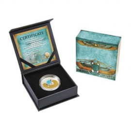 1 Unzen Silber Könige der Kontinente Salzwasser Krokodil 2016 Niue