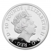 10 Unze Silber Queens Beasts Unicorn 2017 PP VVK