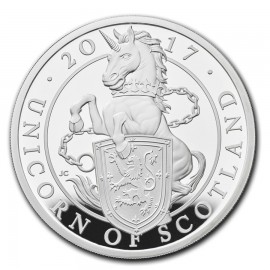 1 Unzen Queens Beasts Lion Löwe 2017 PP Proof