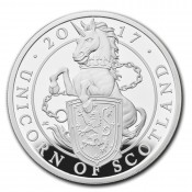 1 Unzen Queens Beasts Lion Löwe 2017 PP Proof