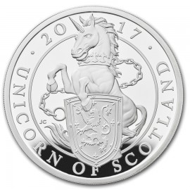 1 Unzen Queens Beasts Lion Löwe 2017 PP Proof