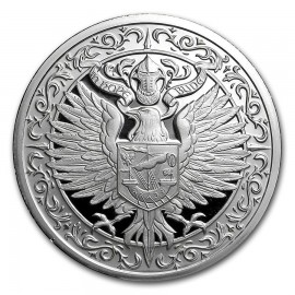 2 Unzen Silber Destiny Knight Ultra High Relief