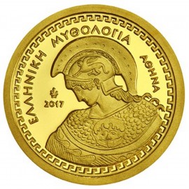 100 Euro Gold 2017 Athena  Griechenland in PP