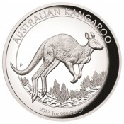 1 Unze Silber Känguru PP 2017 High Relief