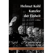 Silber Medaille Helmut Kohl Kanzler der Einheit Verkupfert