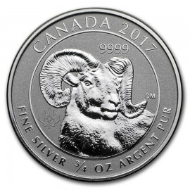 Canada  2017 3/4 oz Unze Silber Silbermünze 