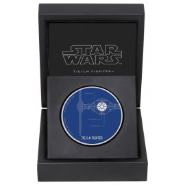 1 Unzen Silber Silbermünze X Wing  Star Wars ships Niue