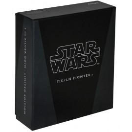 1 Unzen Silber Silbermünze X Wing  Star Wars ships Niue