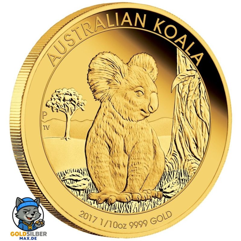 1/10 oz Koala Gold 2017