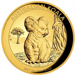 2 oz Unzen Koala Gold 2017 selten Rare