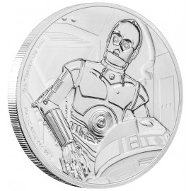 1 Unze Silber C-3PO™ Star Wars Niue