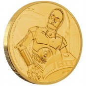 1/4 oz C-3PO™ Star Wars  PP  Gold 2017