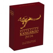 1 Unze Gold Australischer Känguru 2016 PP High Relief