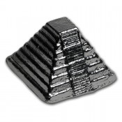 5 Unzen Silber 999 Handgegossene  Chichen Itza Aztec  Pyramid Pyramide