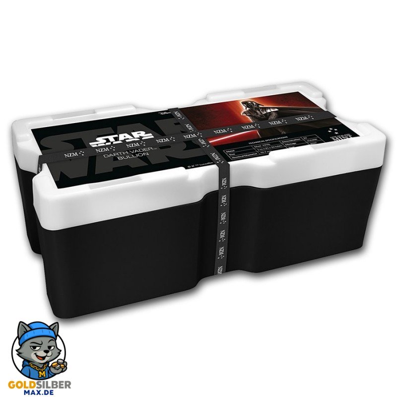 1 Unze Silber Darth Vader Star Wars Niue 2017