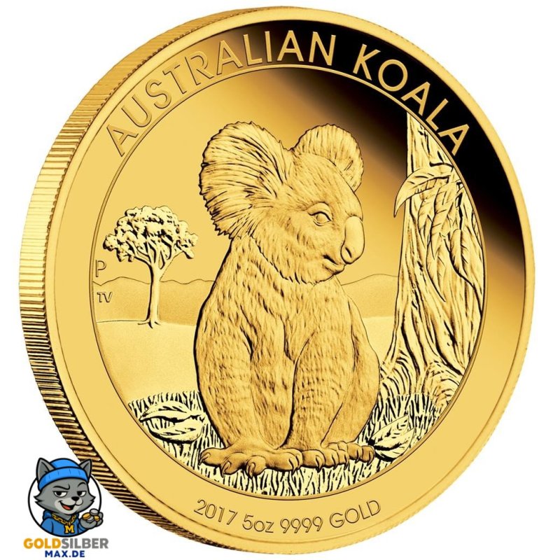 5 oz Koala Gold 2017 PP nur 75 Stück